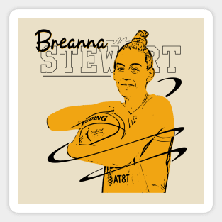 Breanna stewart || retro Magnet